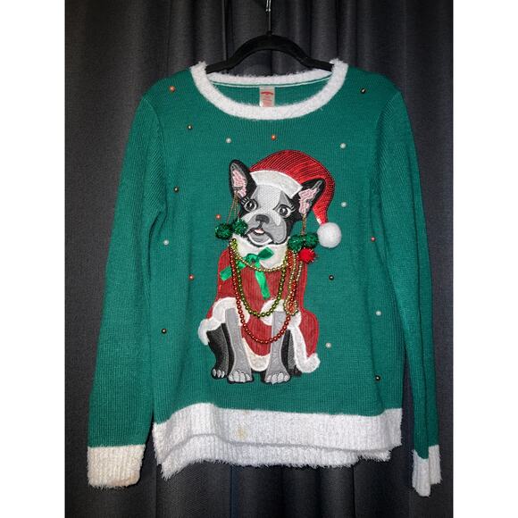 Ugly Christmas Sweater Xmas Size Small Dog - Picture 1 of 3